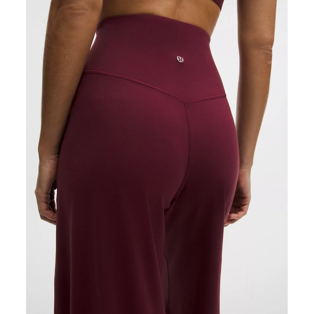 218-Lululemon-Align Palazzo Pant Tall-Burgundy Bay - Picture 6 of 7